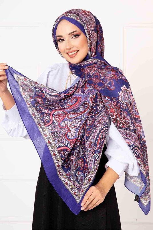 Shawl Patterned Cotton Shawl -3