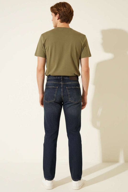 Salaş Erkek Kot Pantolon Mavi