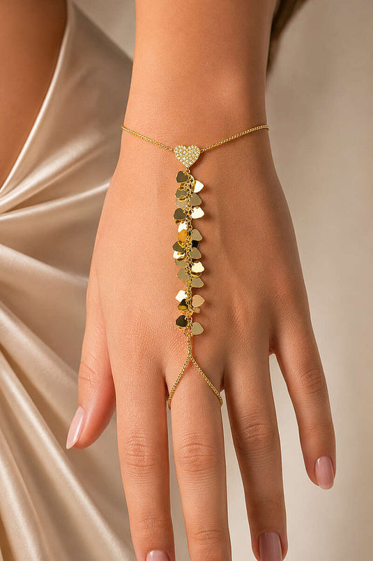 Hartvormige Shahmeran Met Gouden Ketting