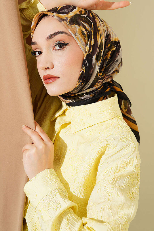سارمال ديزين أناقة إيشارب أسود