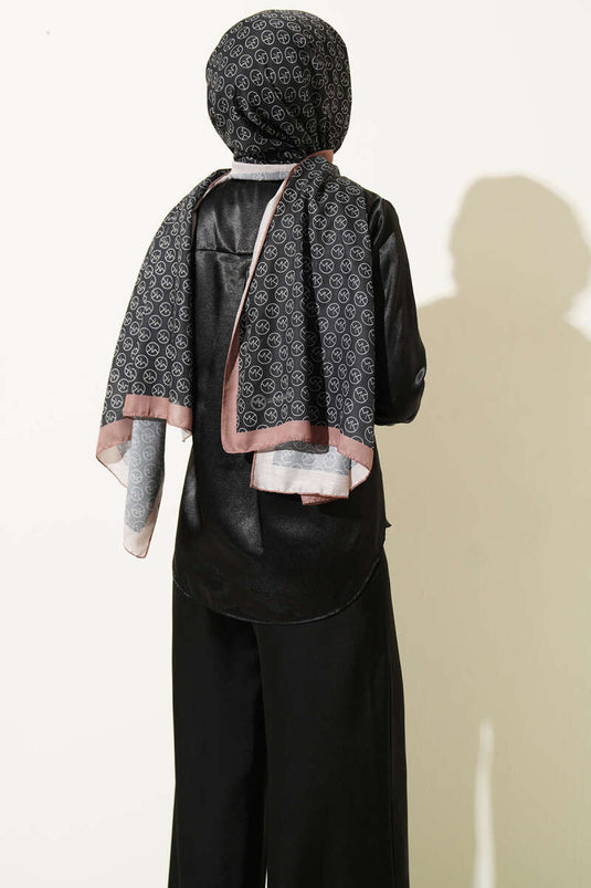 Satin Shirt Black