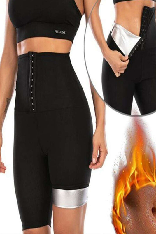 Short Sauna Tag GRANDE TAILLE Noir