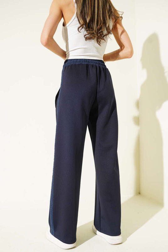 بنطال سكوبا بيللي مطاطي كحلي