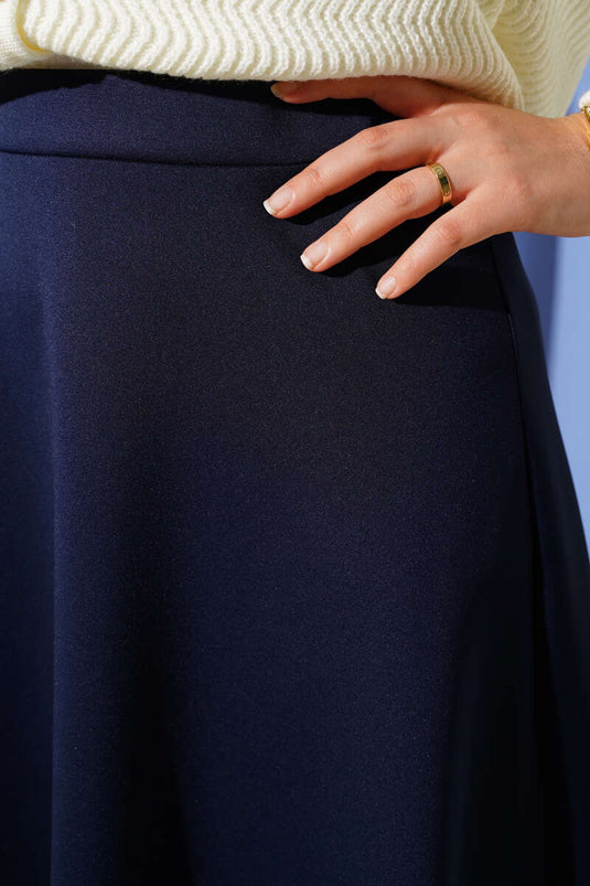 Jupe Scuba Mevlana bleu marine