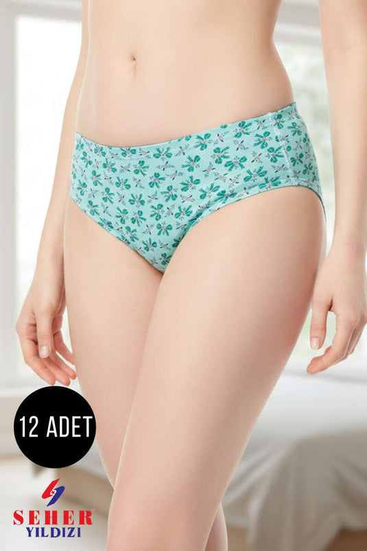 Morning Star Women 12-piece Printed Boat Pastel