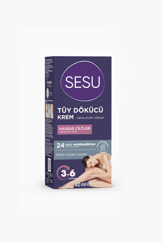 Crema depilatoria per pelli sensibili Sesu 40 ml