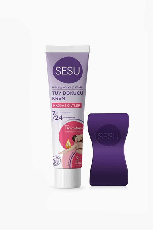 Crema depilatoria per pelli sensibili Sesu 40 ml