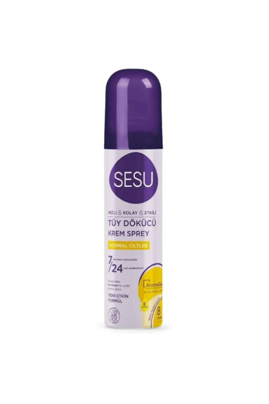 Sesu Crema Depilatoria Spray Per Pelli Normali 150 Ml