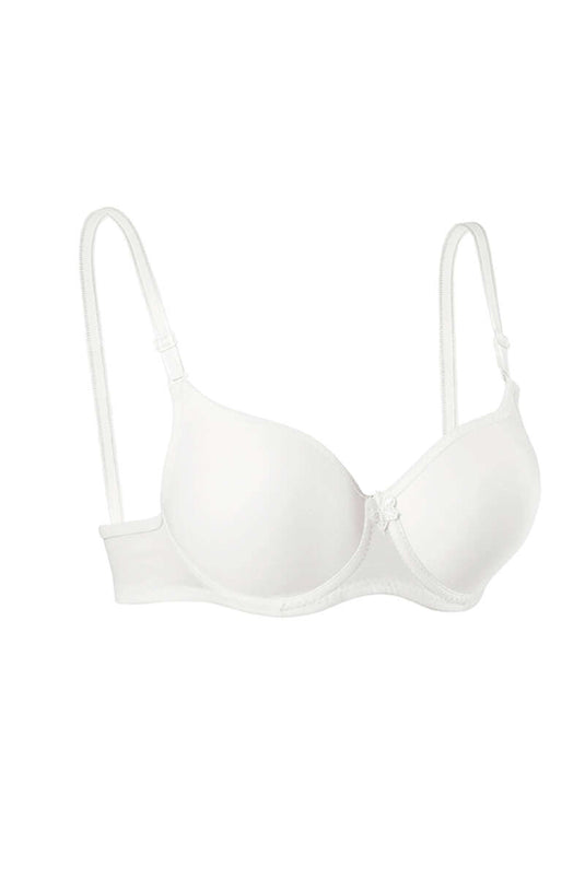 Silikonlu Düz Destekli Sütyen Ekru