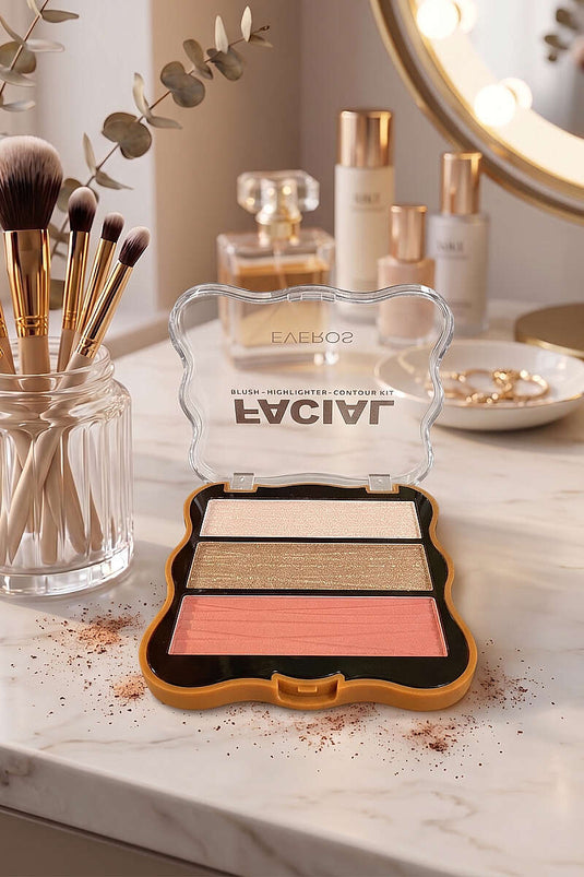 Glitter 3-Piece Eyeshadow Palette 03