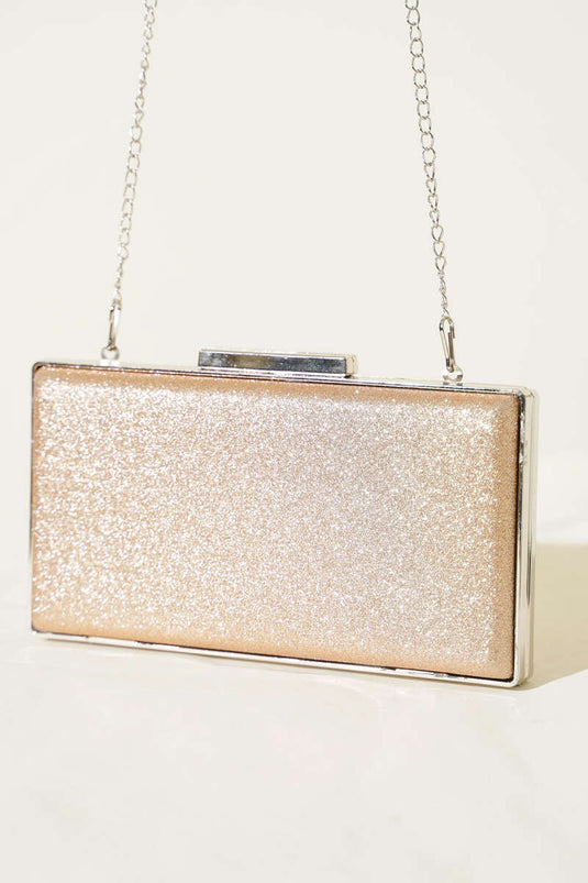 Simli Damen Clutch Kupfer