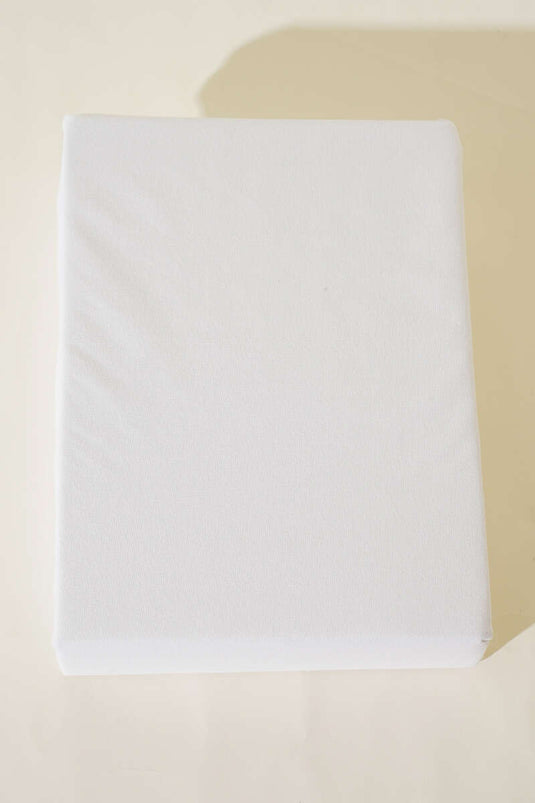 Waterproof Double Mattress Protector White