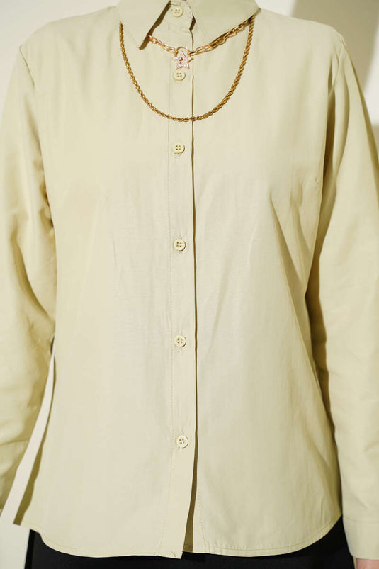 Chemise courte basique ajustée Adaçay