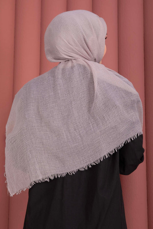 Série de châles Bürümcük doux beige