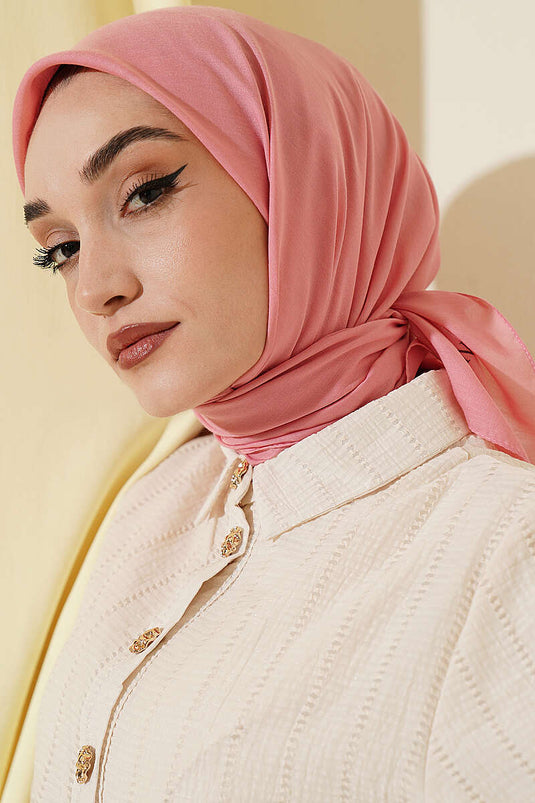 Soft Touch Serisi Eşarp Şeker Pembe