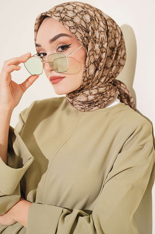 Autumn Breeze Scarf Beige