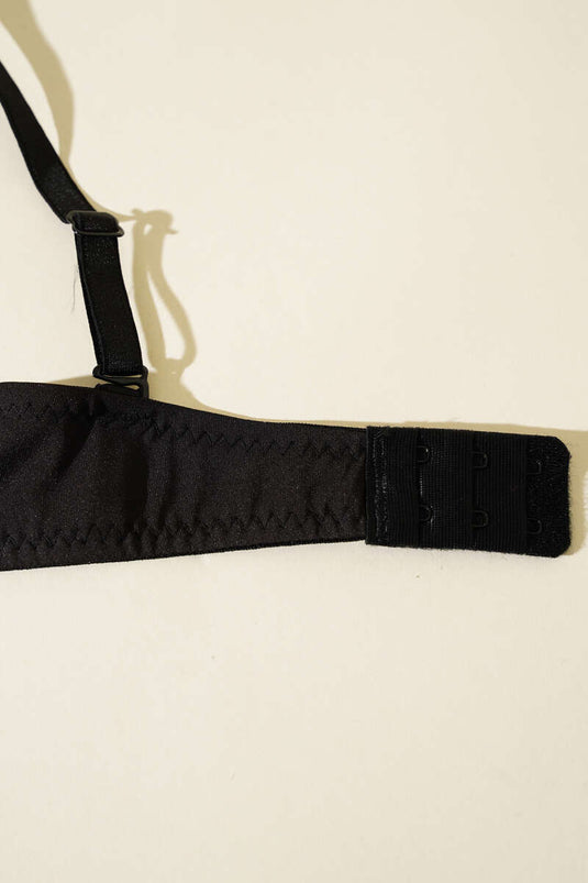 Strapless Non-Padded Bra Black