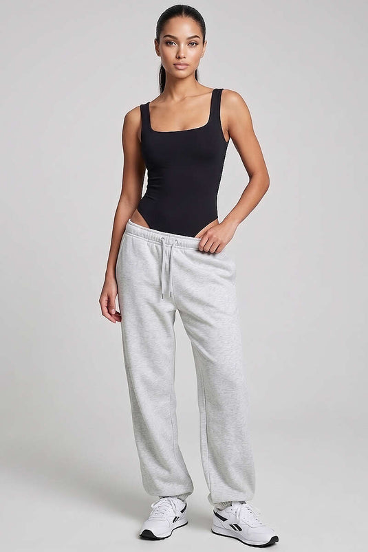 String Çıtçıtlı Body Siyah