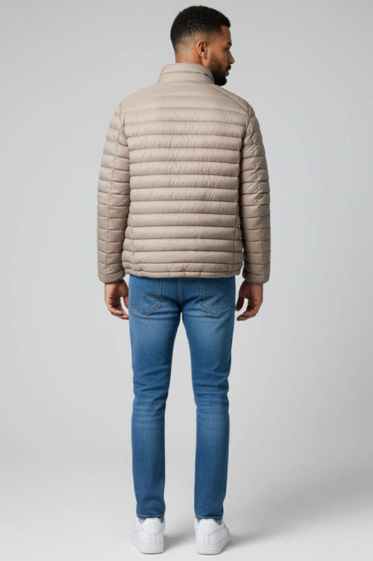 Wasserdichte Herren-Daunenjacke, Nerz