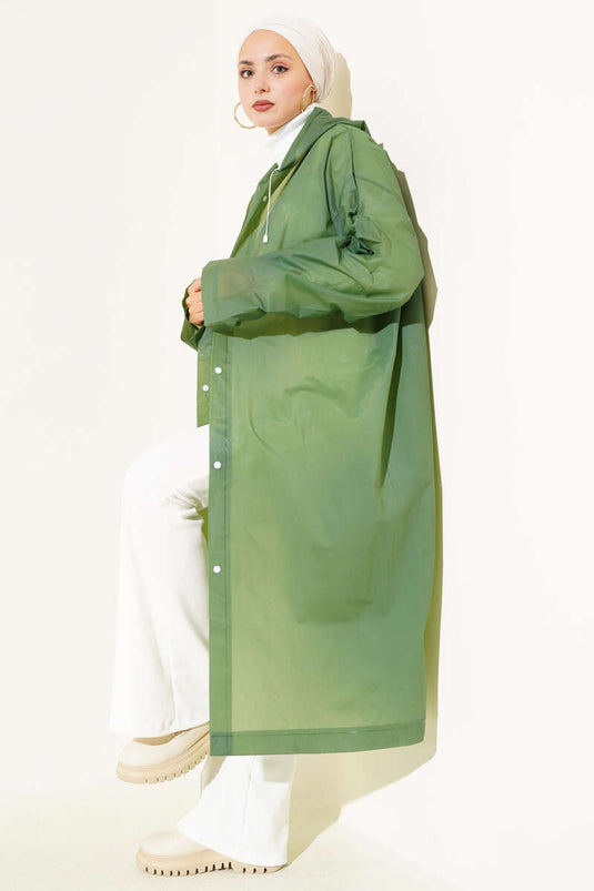 Impermeable De Lluvia Caqui
