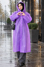 Imperméable Violet Pluie
