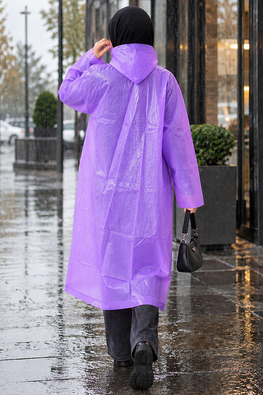 Imperméable Violet Pluie