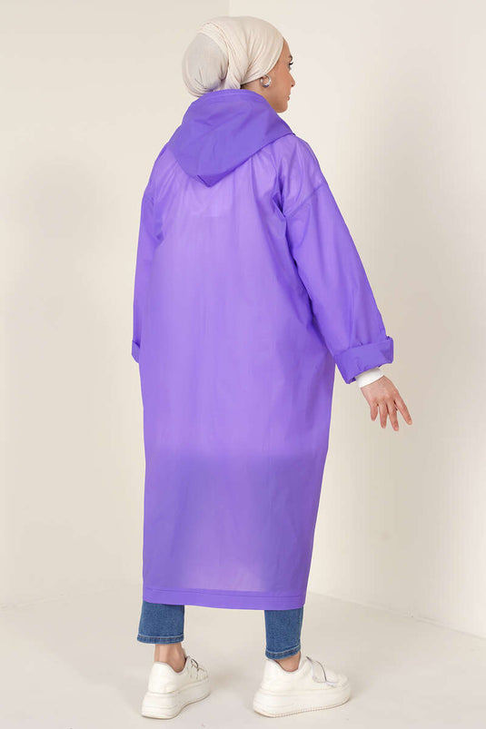 Waterproof Raincoat Purple