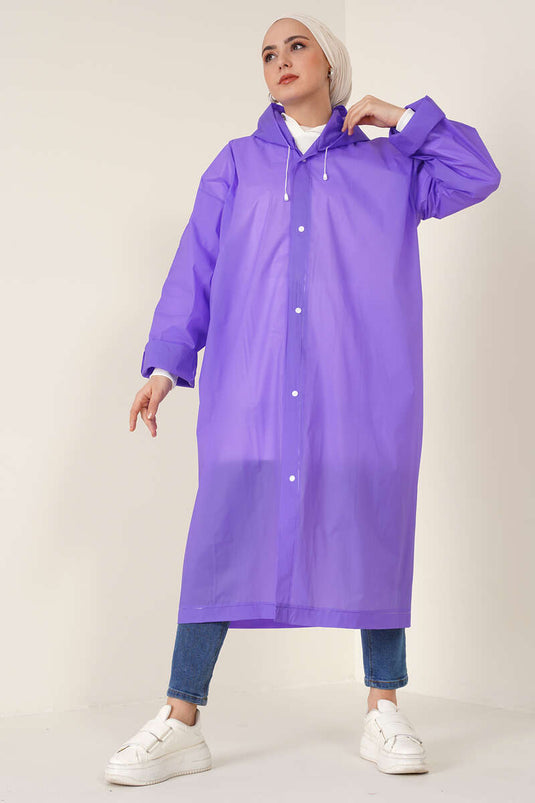 Imperméable violet