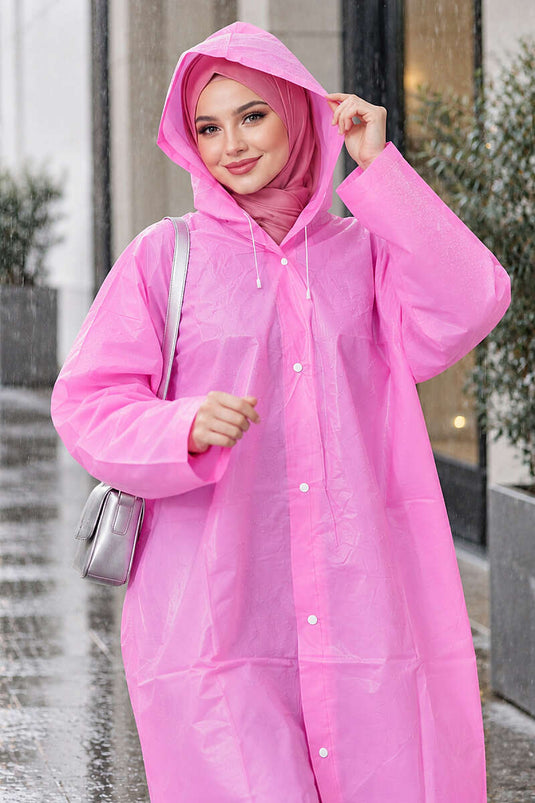 Imperméable Rose Résistant À L'eau
