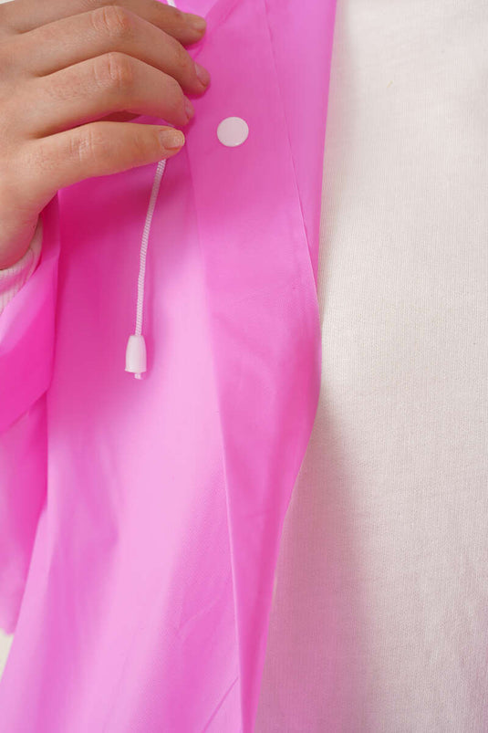 Waterproof Raincoat Pink