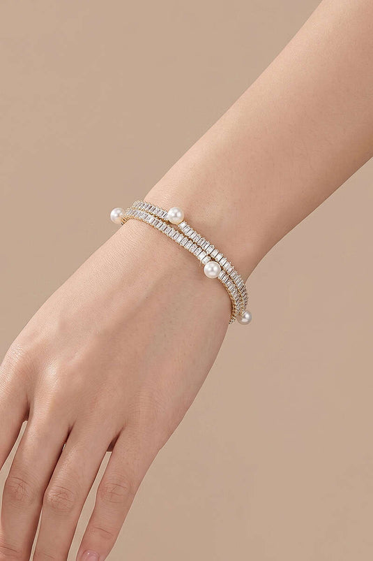 Bracciale Gold con Perle Su Yolu