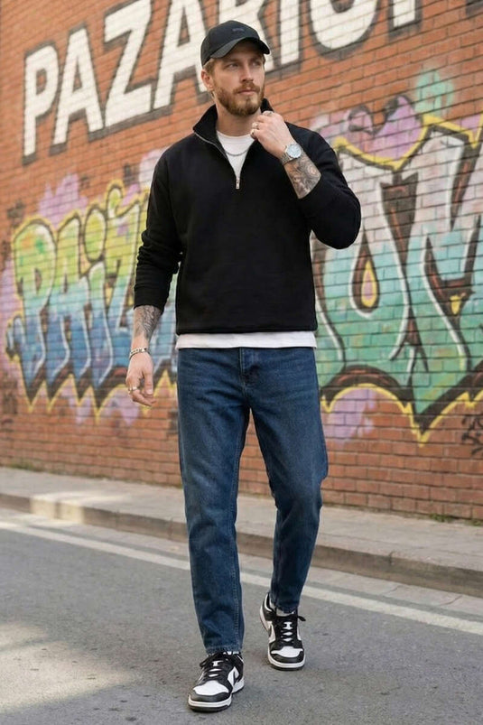 Pantalon homme coupe fuselée teinte verte