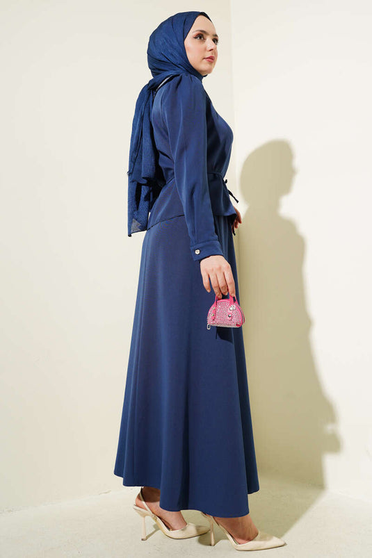 Completo due pezzi Parliament con gonna e colletto Stoned Baby