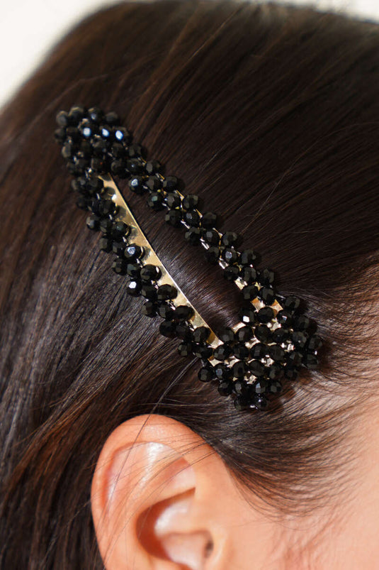 Boucle à pression Stone noire