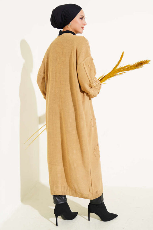 كارديجان لاتيه محبوك بأزرار