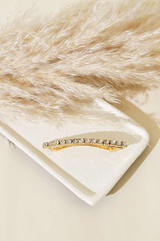 Boucle automatique ornée de pierres