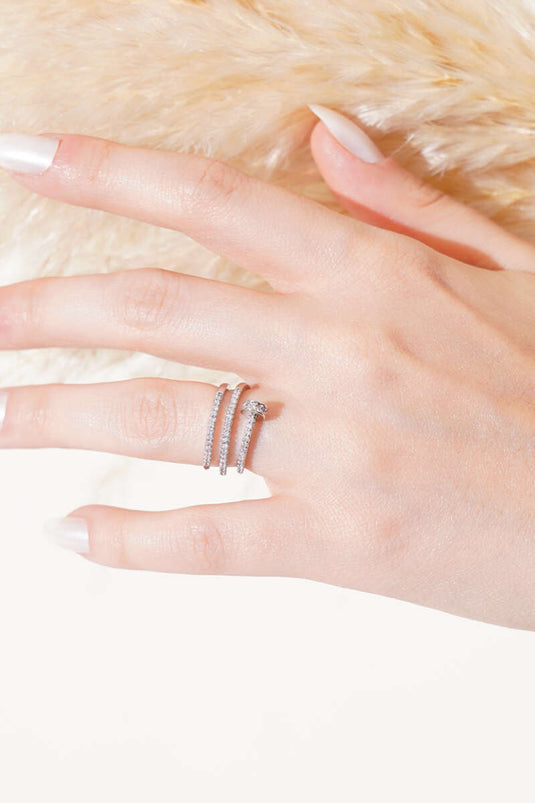 Bague Pierre Argent