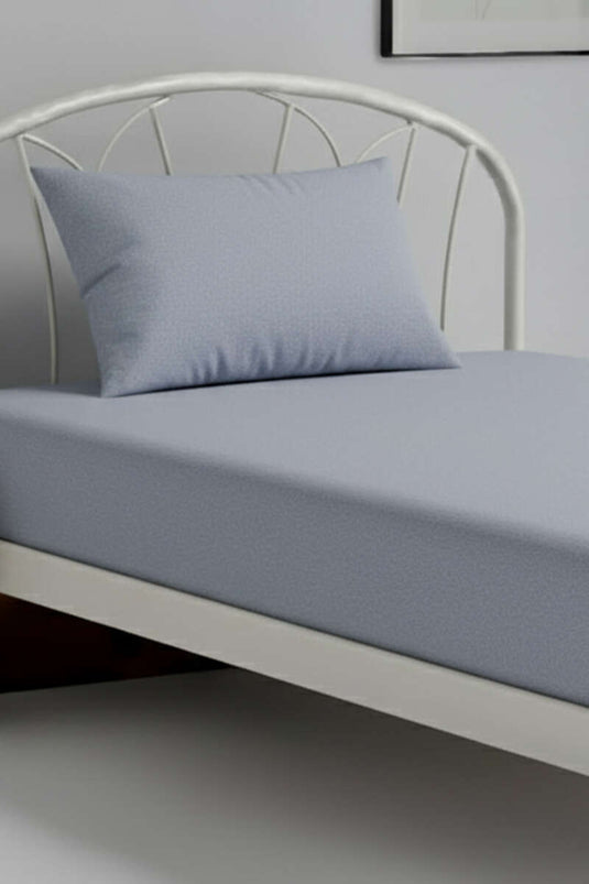 طقم ملاءات سرير مفردة، أزرق