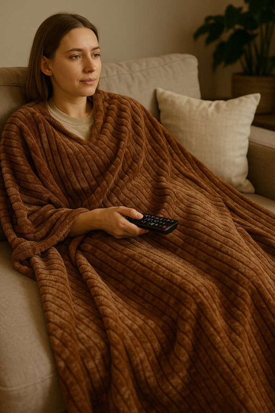 Single Polar Blanket Coffee