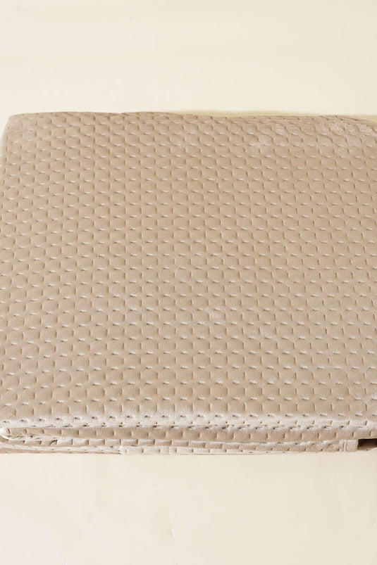 Eenpersoons sprei beige