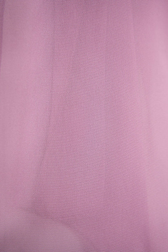 Enkele kleur chiffon sjaal - roze roze