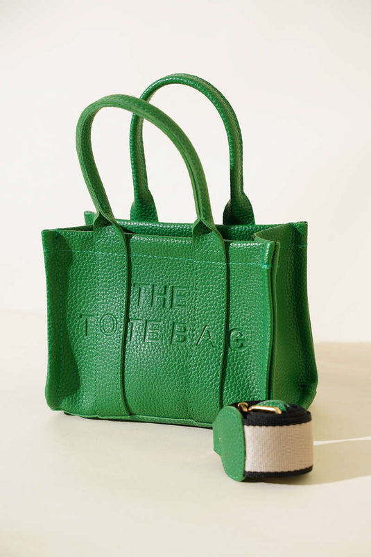 The Tote Bag Mini Çanta Yeşil