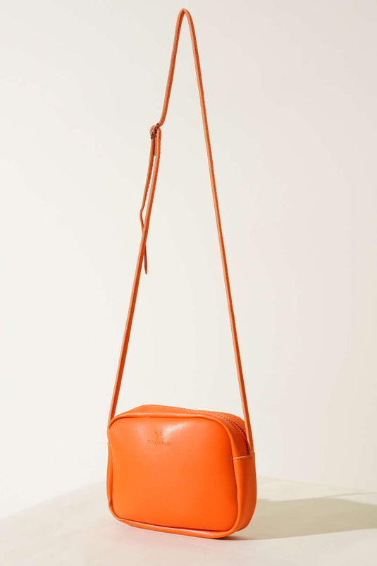 Sac bandoulière Tonny noir Orange