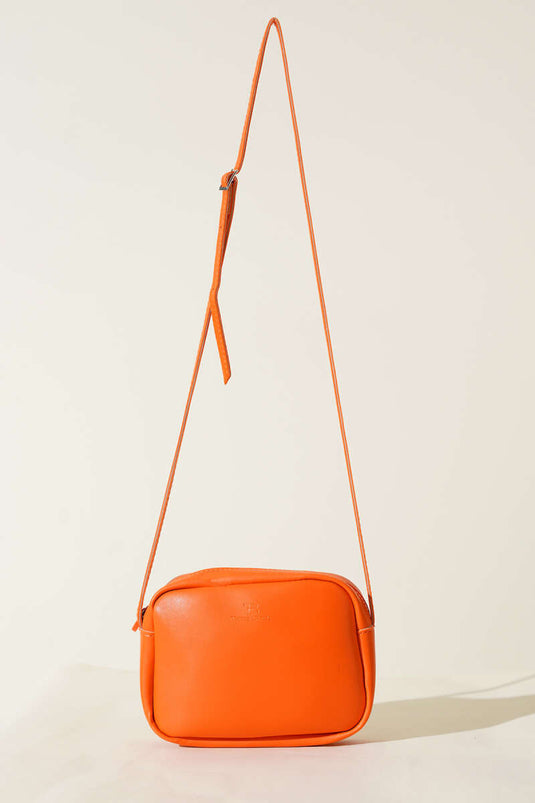 Sac bandoulière Tonny noir Orange