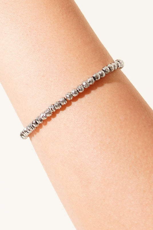 Ball Chain Bracelet Silver