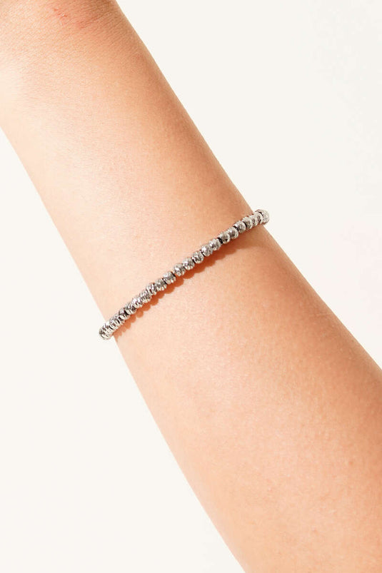 Ball Chain Bracelet Silver