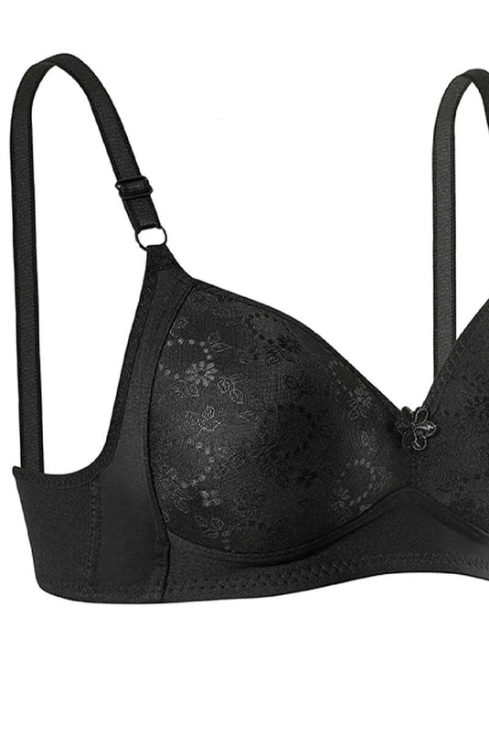 حمالة صدر سوداء من الدانتيل