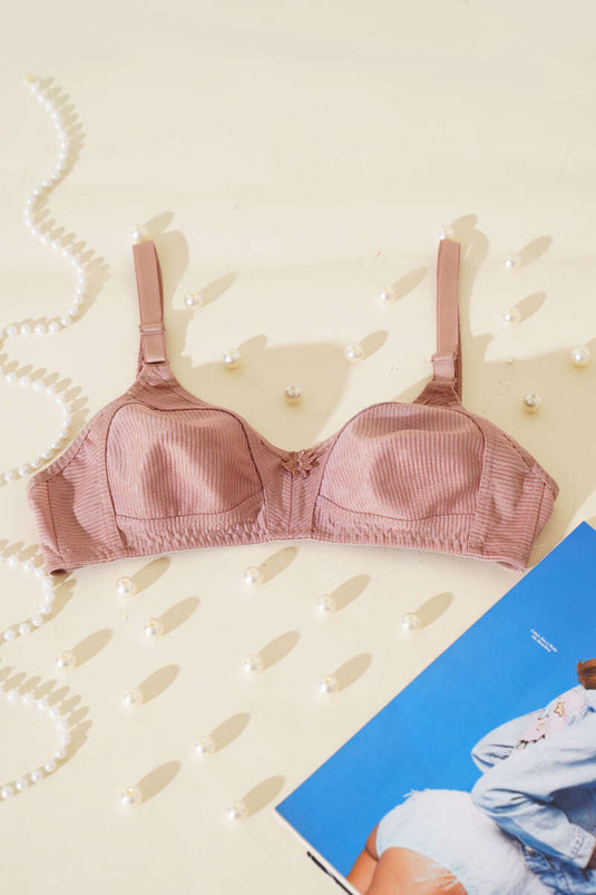 حمالة صدر صغيرة الحجم بنية اللون