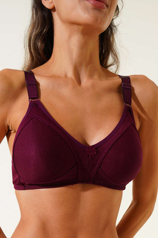 حمالة صدر صغيرة الحجم بلون البرقوق