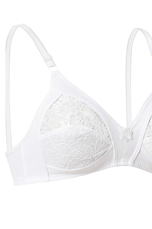 Gathering Lace Bra Wit